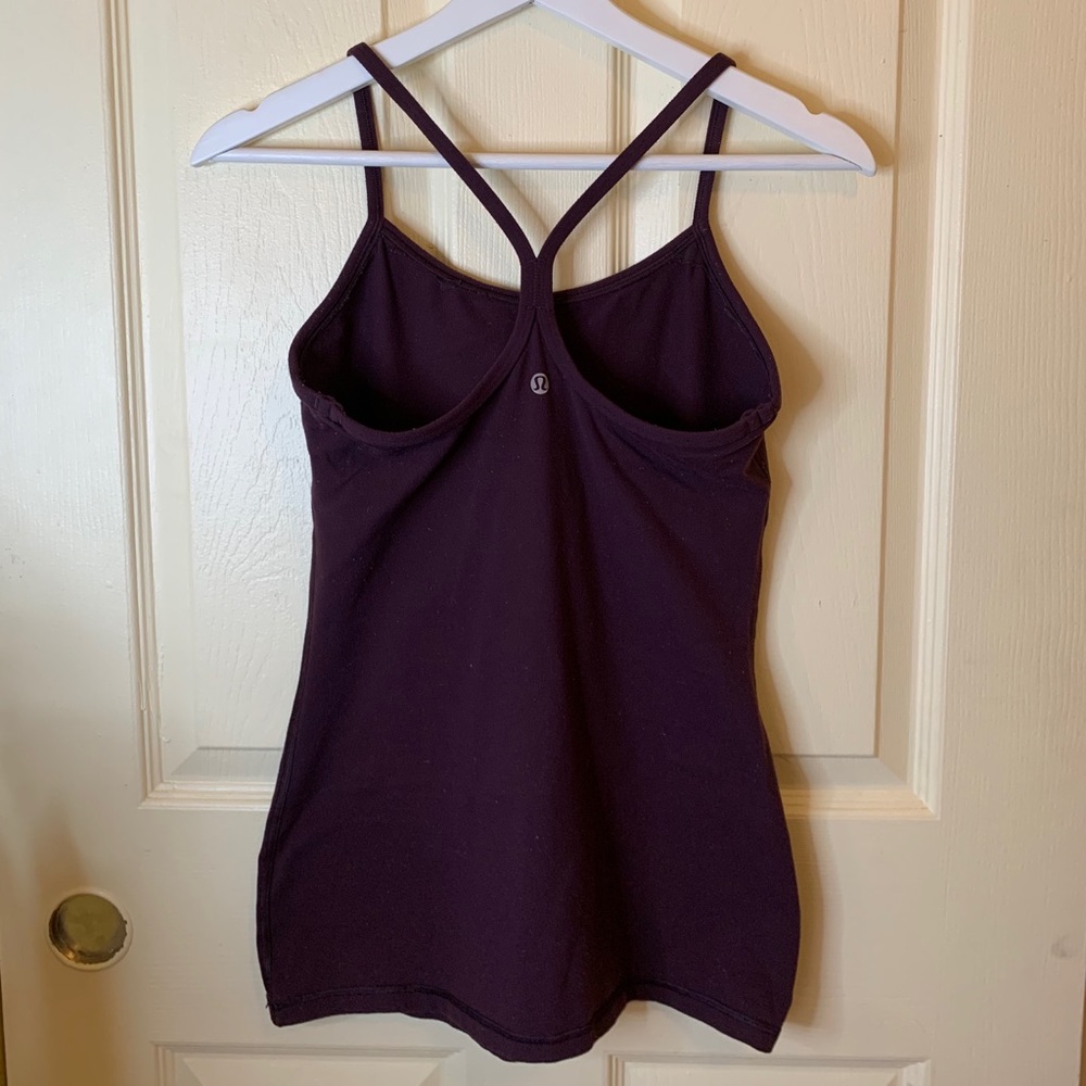 Purple lulu lemon racer back